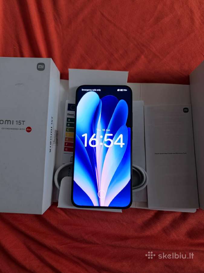10/10 xiaomi 15t juodas