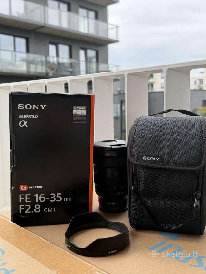 Sony Fe 16-35mm F2.8 Gm II
