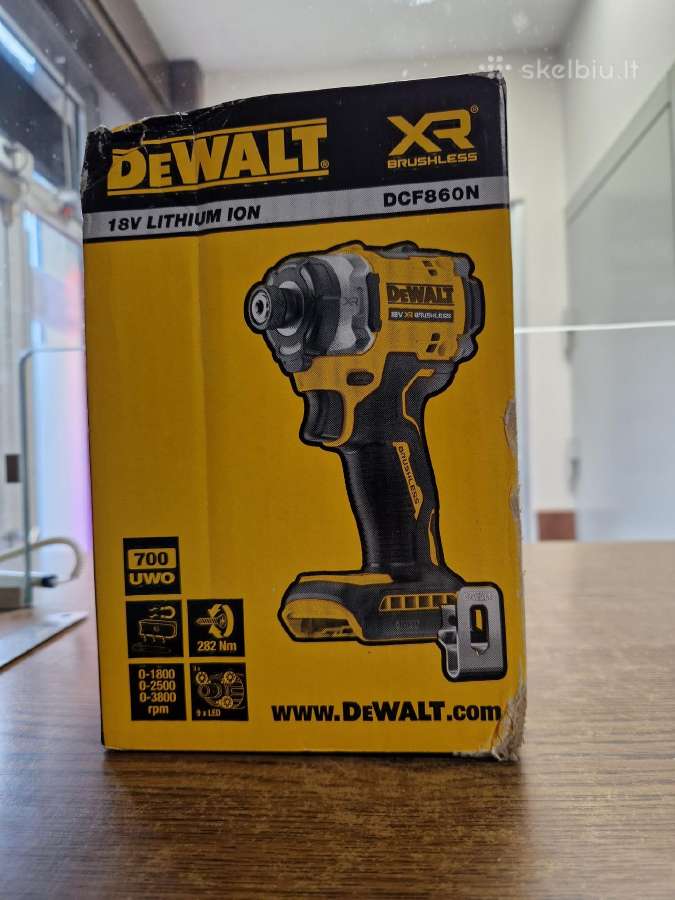 Dewalt suktuvas dcf860n