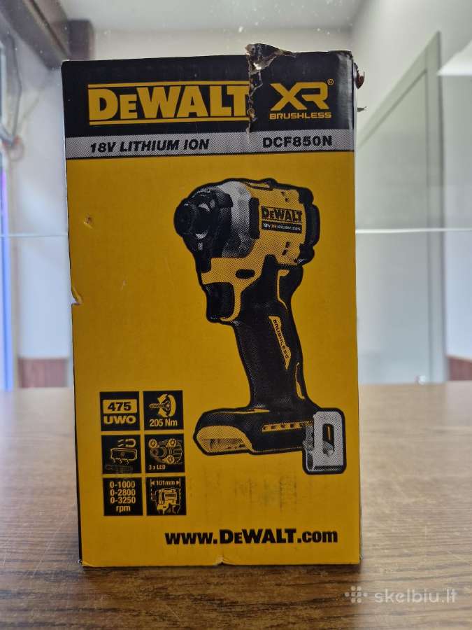 Dewalt suktuvas dcf850n