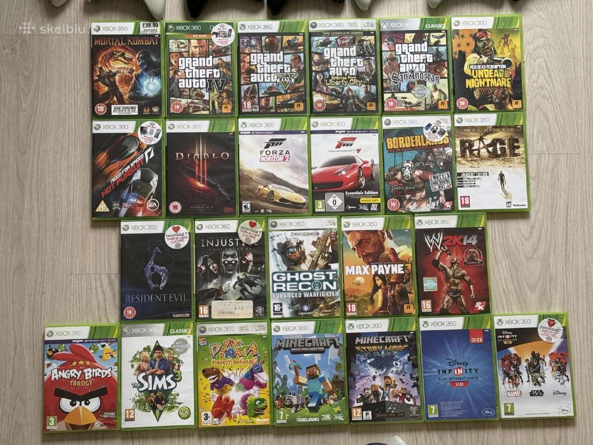 Xbox 360 žaidimai - nuotraukos Nr. 3