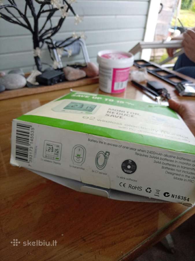 Naujas Efergy e2 belaidis elektros energijos suvar - nuotraukos Nr. 2