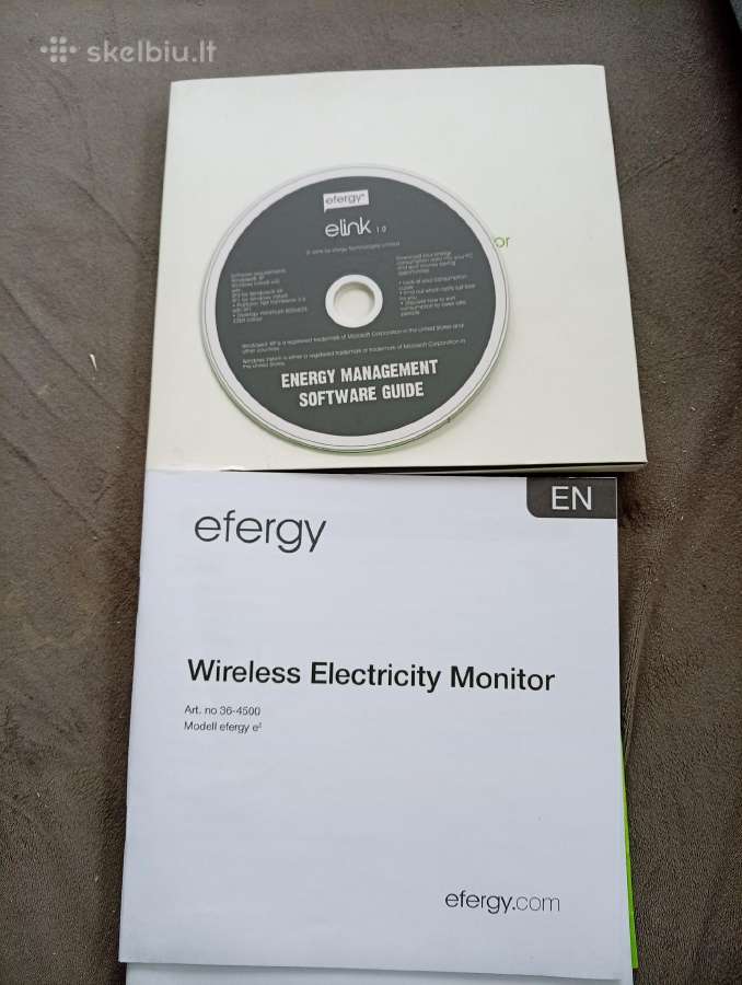 Naujas Efergy e2 belaidis elektros energijos suvar - nuotraukos Nr. 4