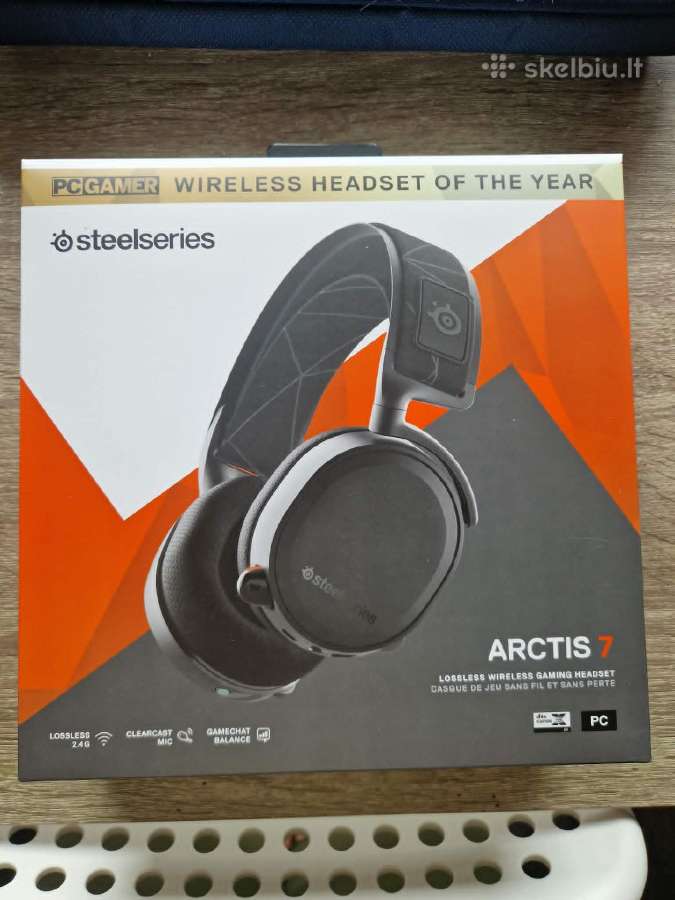 Steelseries Arctis 7 Wireless bevieles ausinės