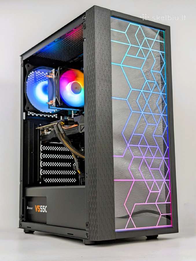 Žaidimų kompiuteris i5-4690k 16gb SSD Gtx 1060 6gb
