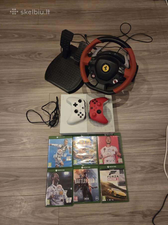 Xbox One S + Priedai