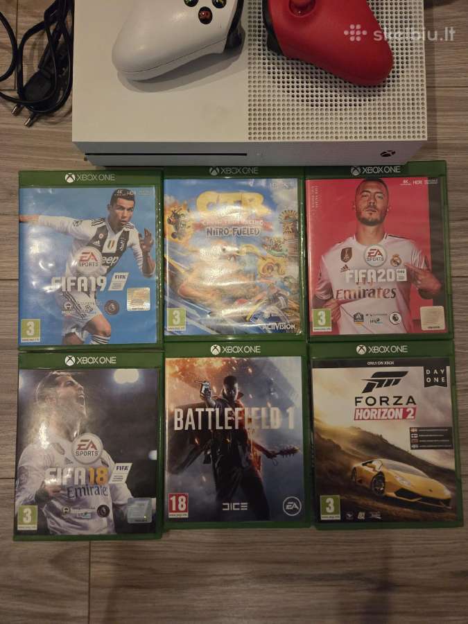 Xbox One S + Priedai - nuotraukos Nr. 4