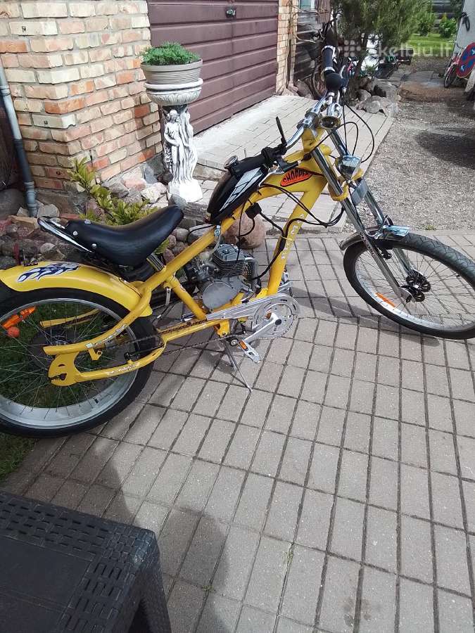 Motorinis dviratis chopper - nuotraukos Nr. 4