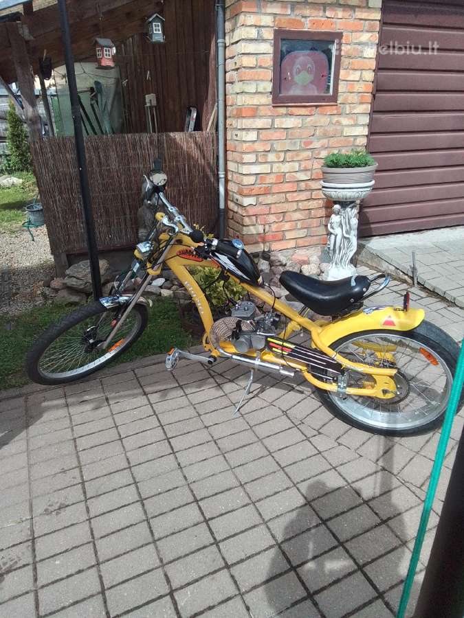 Motorinis dviratis chopper - nuotraukos Nr. 6