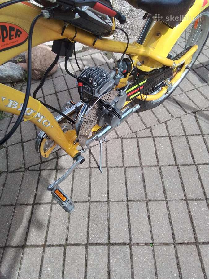 Motorinis dviratis chopper - nuotraukos Nr. 7