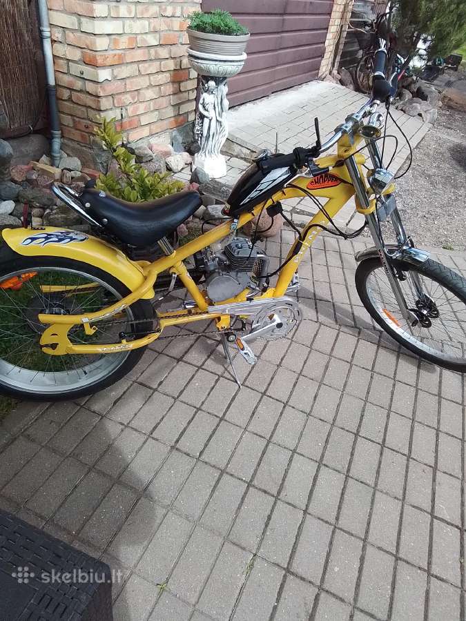 Motorinis dviratis chopper - nuotraukos Nr. 8