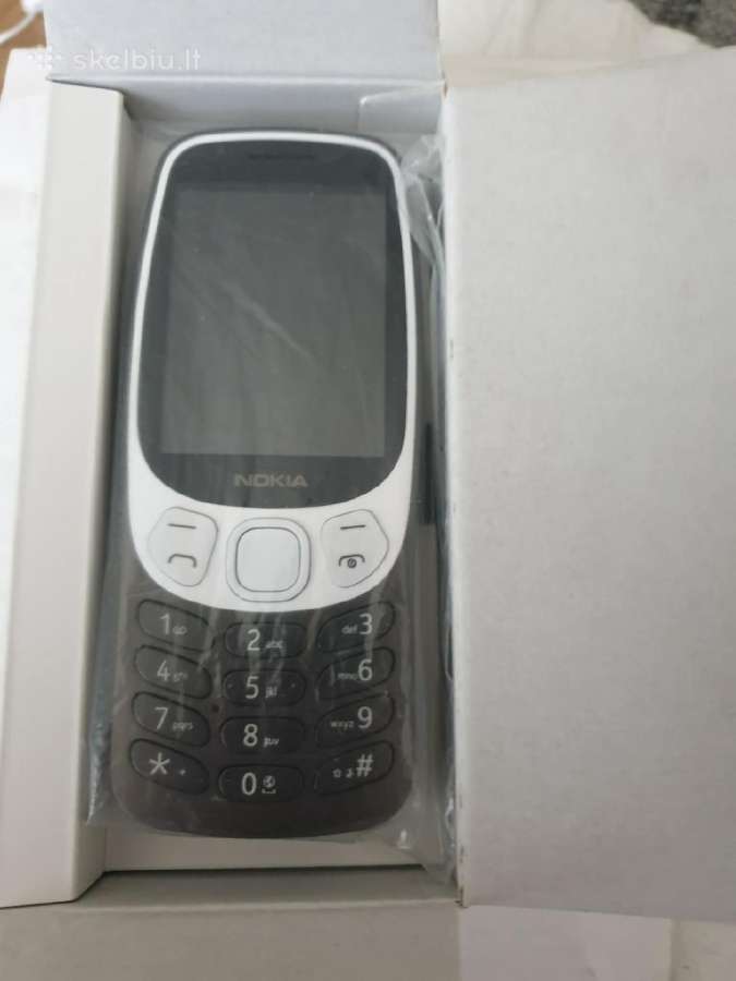 Nokia 3210 originalas 2 sim Lt nauja - nuotraukos Nr. 2