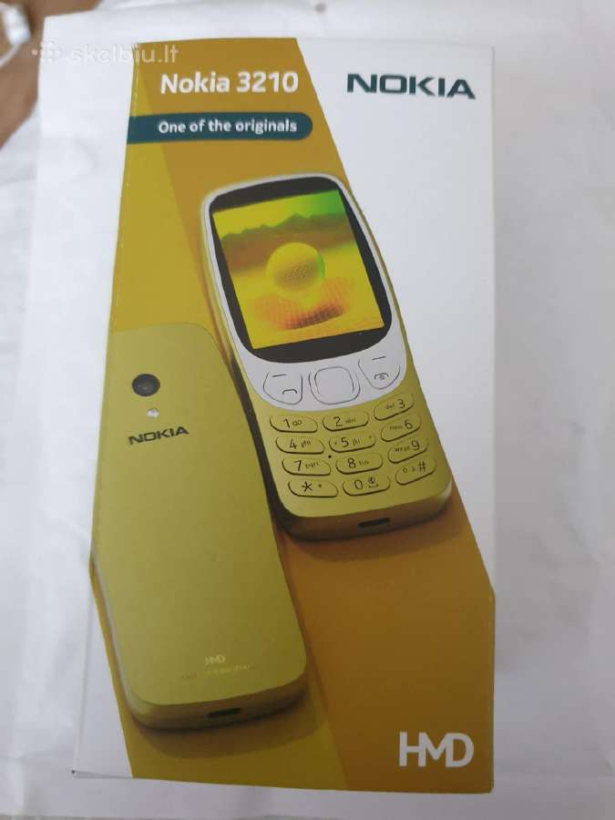 Nokia 3210 originalas 2 sim Lt nauja - nuotraukos Nr. 6