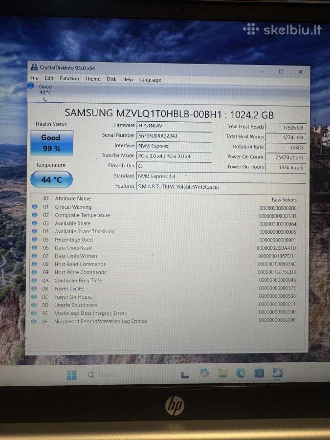 Samsung Pm991 1tb