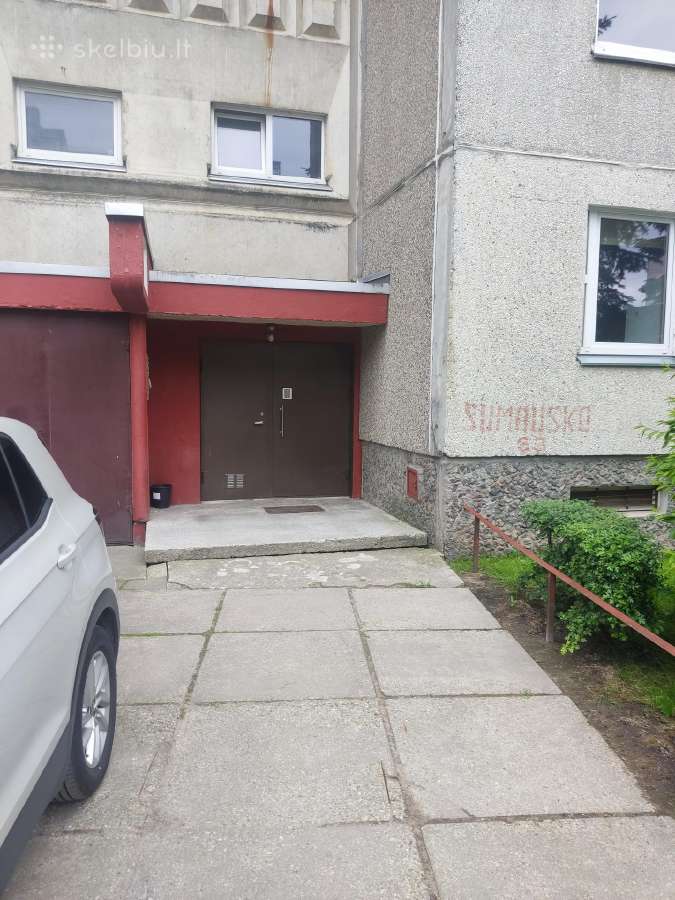 Išnuomuojamas 2 kambarių butas