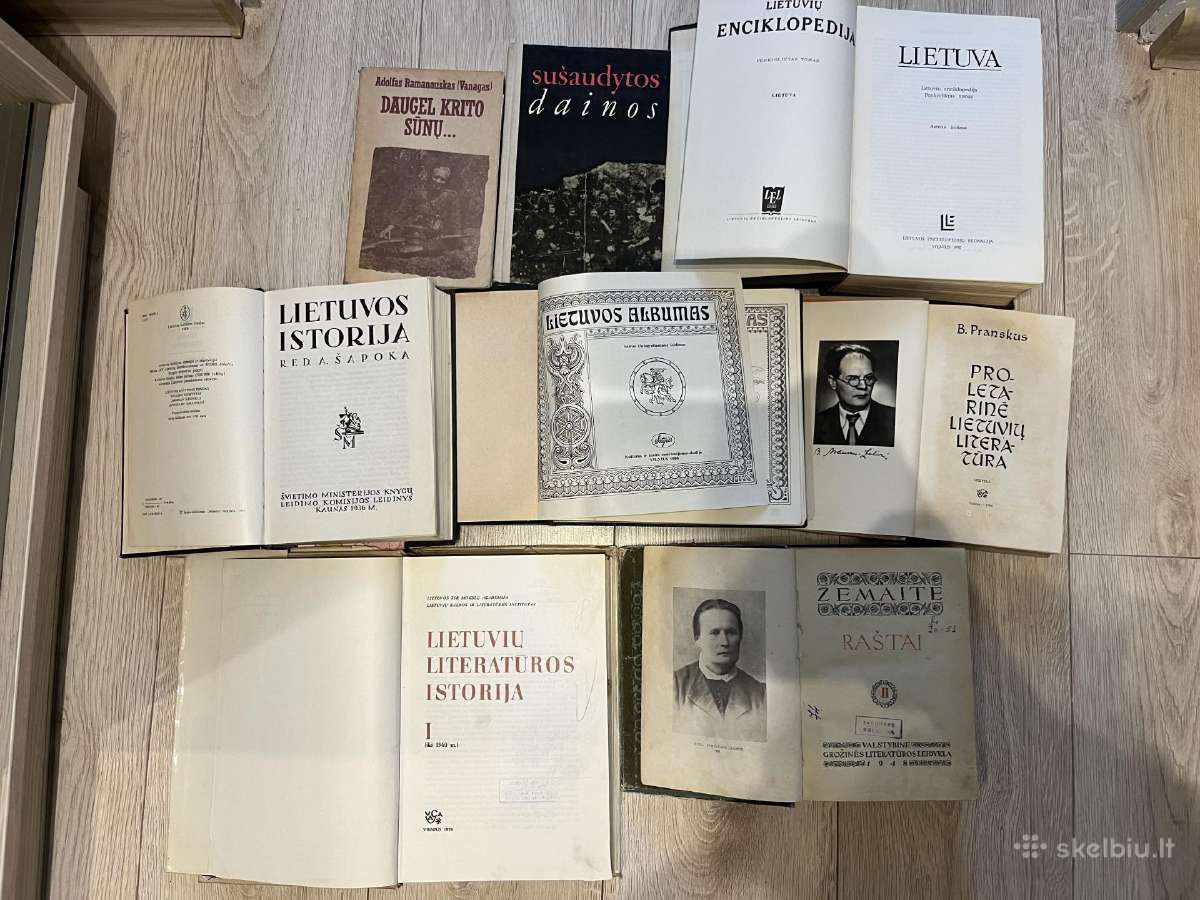 Lietuvos istorijos ir literatūros knygų rinkinys