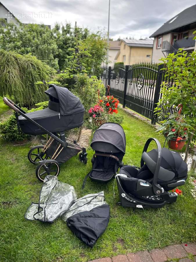 Cybex Priam V4 rose gold vėžimas 4in1