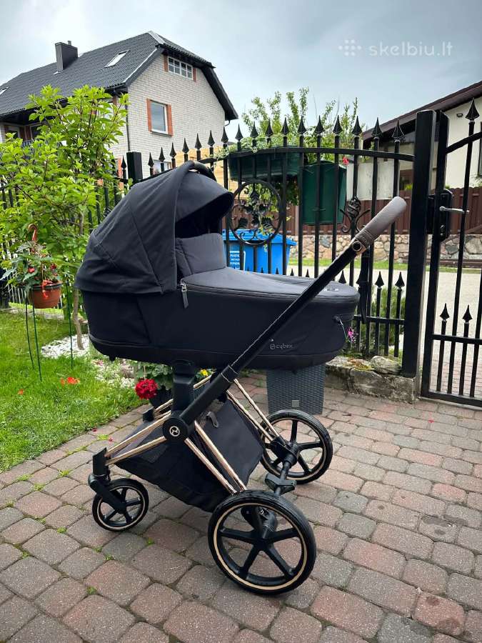 Cybex Priam V4 rose gold vėžimas 4in1 - nuotraukos Nr. 2