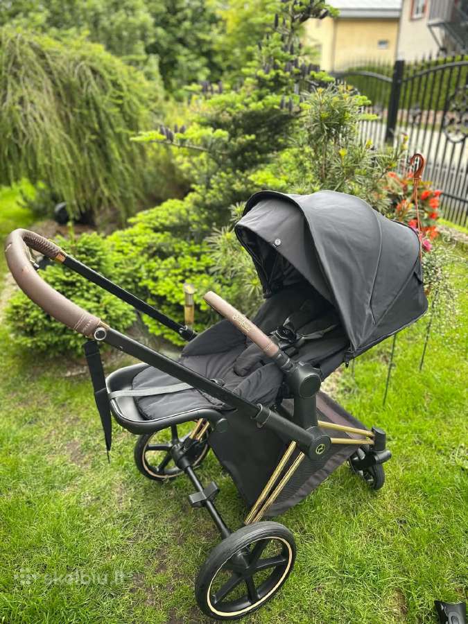 Cybex Priam V4 rose gold vėžimas 4in1 - nuotraukos Nr. 3