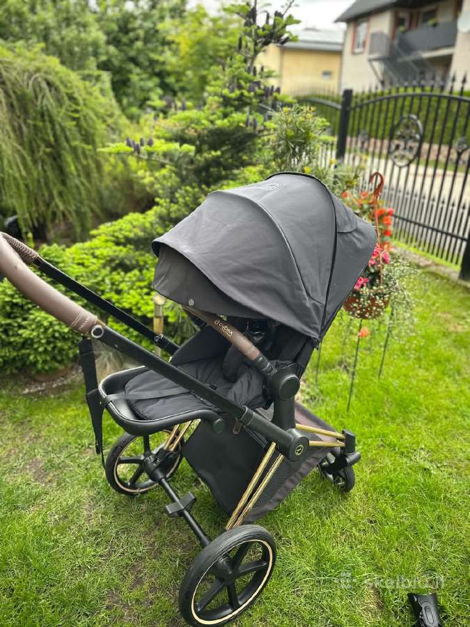 Cybex Priam V4 rose gold vėžimas 4in1 - nuotraukos Nr. 4