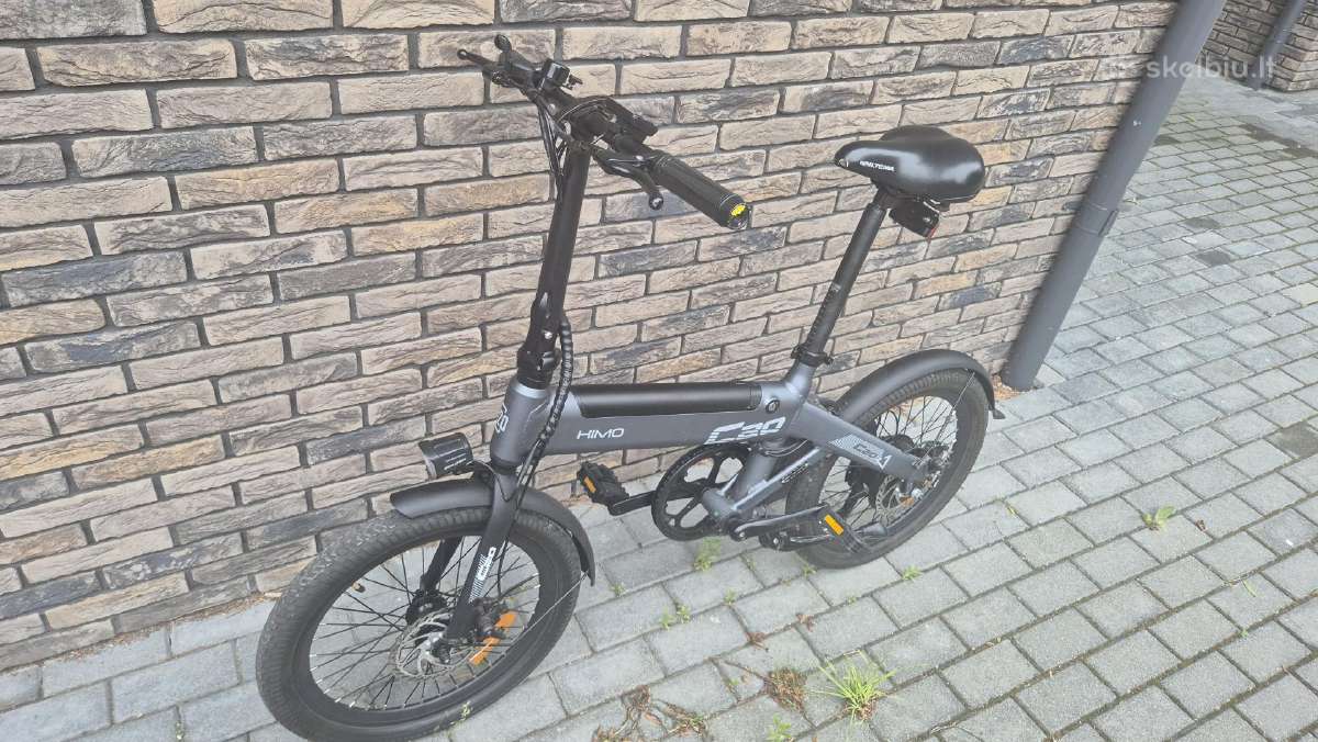 Himo C20 elektrinis dviratis rida 300 km - nuotraukos Nr. 2
