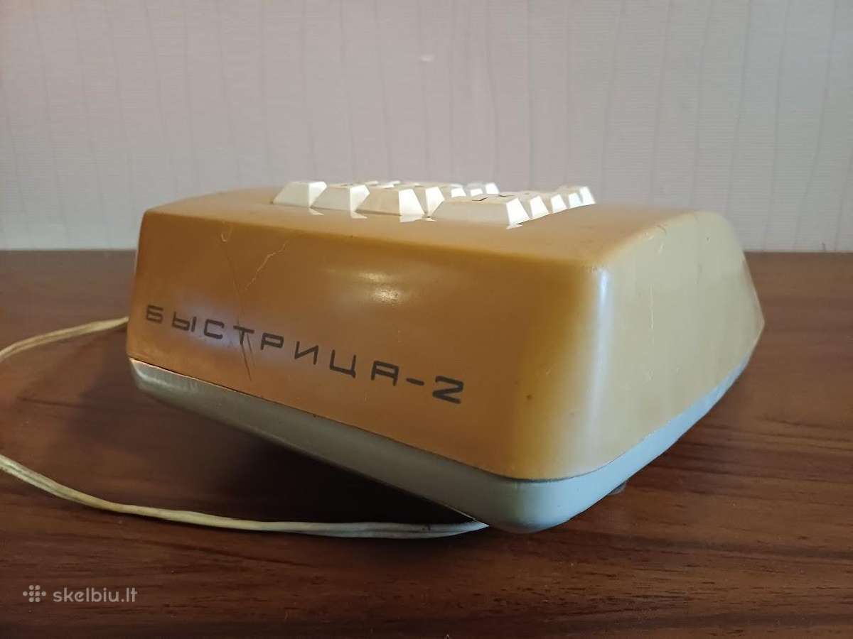 Veikiantis sovietinis skaičiuotuvas Быстрица-2 - nuotraukos Nr. 3