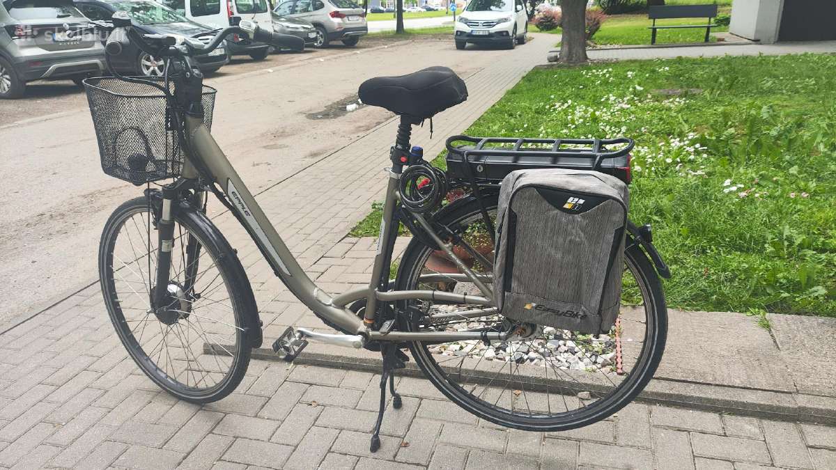 Vokiskas Elektrinis dviratis 28" L dydis - nuotraukos Nr. 2