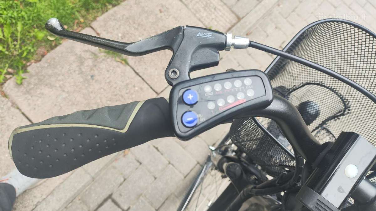 Vokiskas Elektrinis dviratis 28" L dydis - nuotraukos Nr. 11
