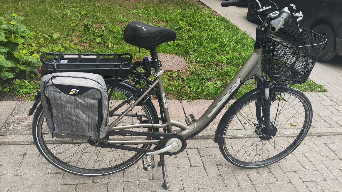 Vokiskas Elektrinis dviratis 28" L dydis - nuotraukos Nr. 12