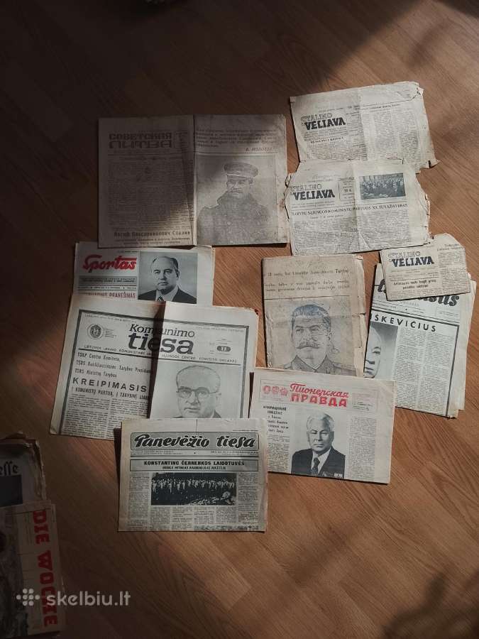 Žurnalai .laikrasciai