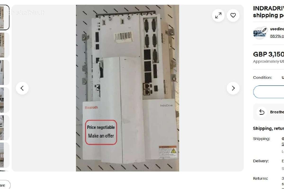 Pramoninės automatikos ir atsarginių dalių lotas - nuotraukos Nr. 3