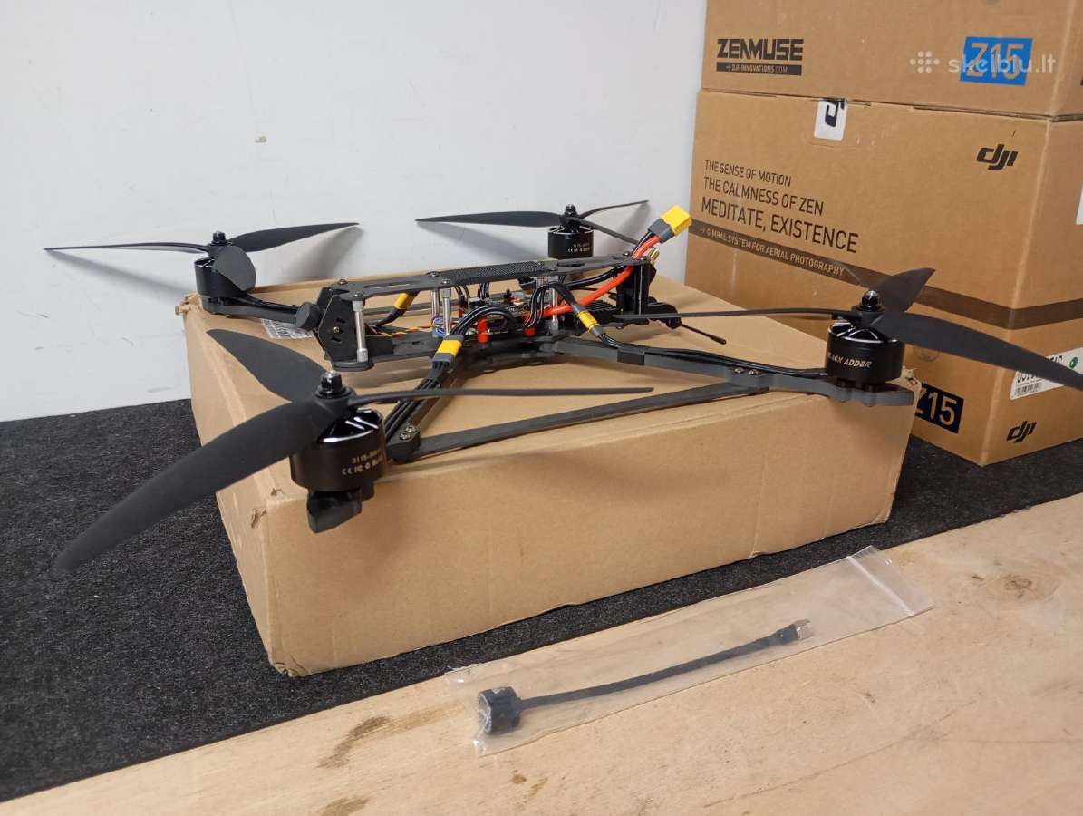 Nauji 10' fpv dronai Mark4 - nuotraukos Nr. 3