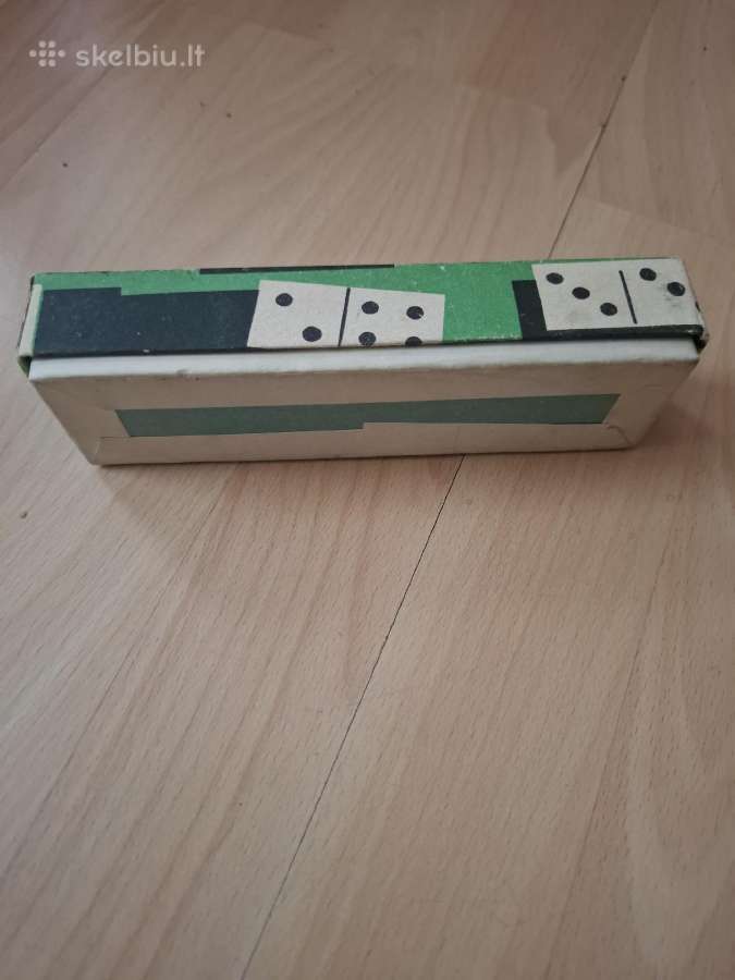 Vintažinis žaidimas Domino - nuotraukos Nr. 3