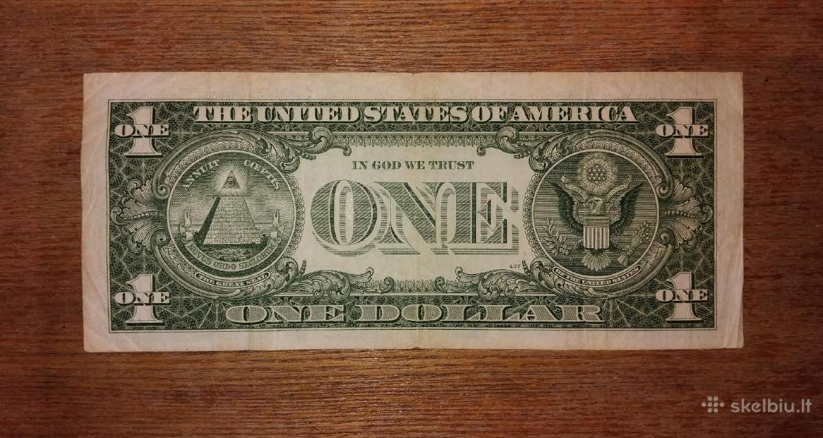 JAV 1 $ banknotas - nuotraukos Nr. 2