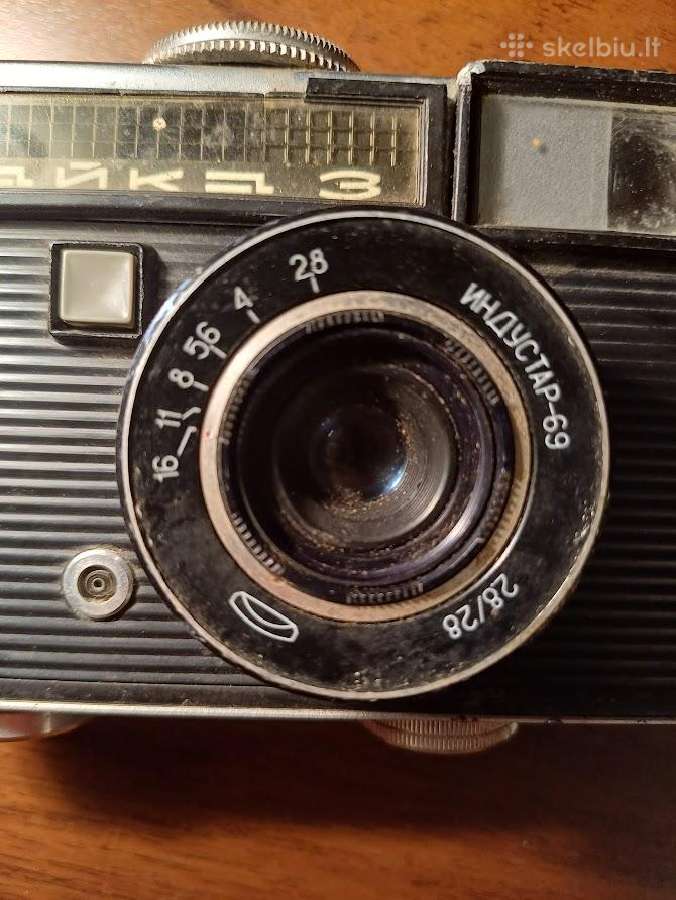 Sovietinis fotoaparatas Чайка-3 - nuotraukos Nr. 2