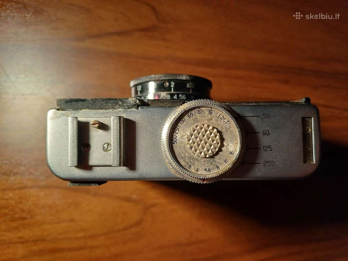 Sovietinis fotoaparatas Чайка-3 - nuotraukos Nr. 3