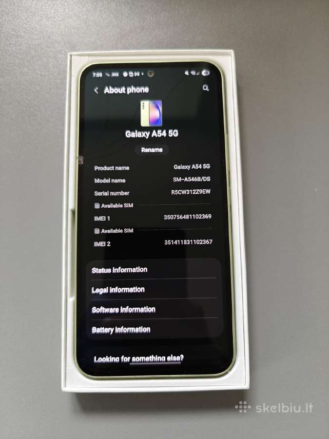 Parduodu Samsung A54 5G