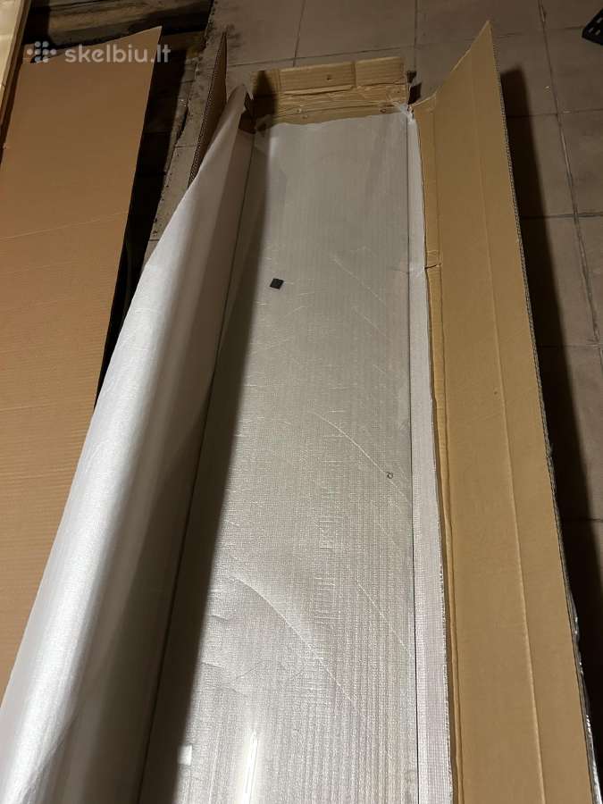 Naujos lenktos dušo kabinos durys 1vnt. 182.5 x 35 - nuotraukos Nr. 2