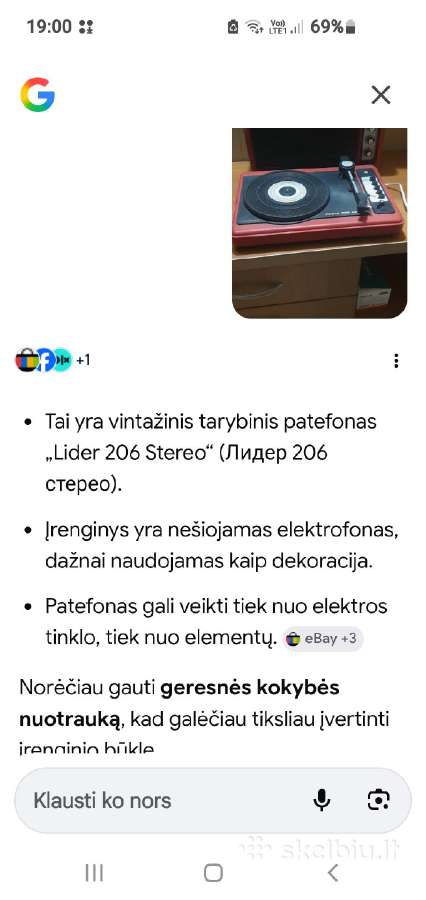 Audio,plokštelių grotuvai - nuotraukos Nr. 7