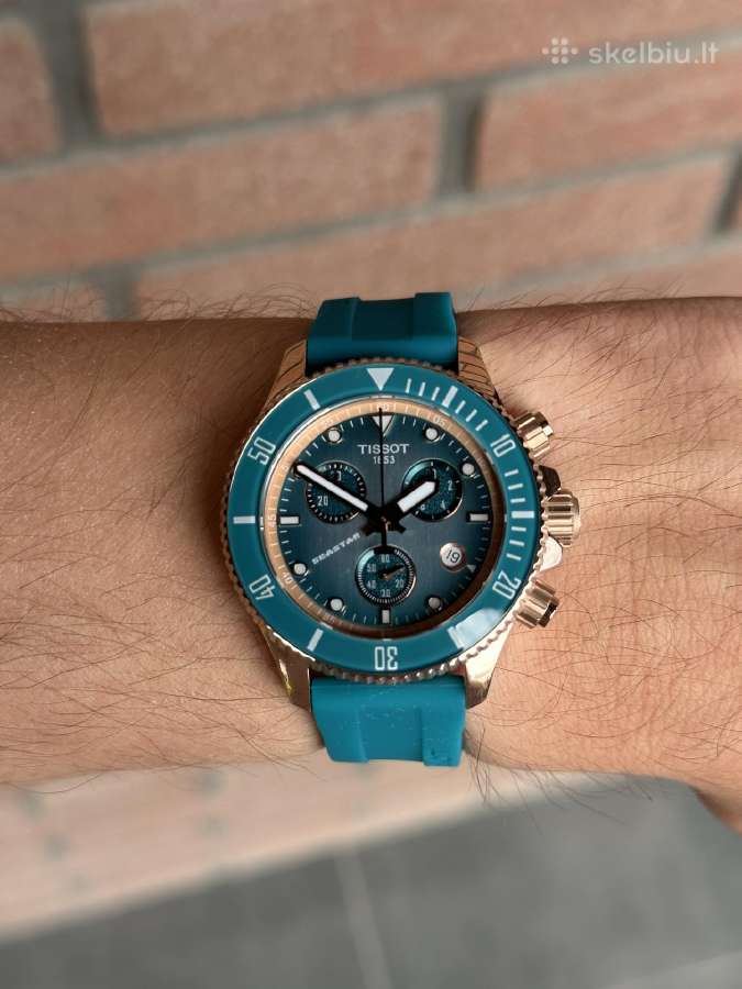 Naujas Tissot Seastar 1000 Chronograph 38mm