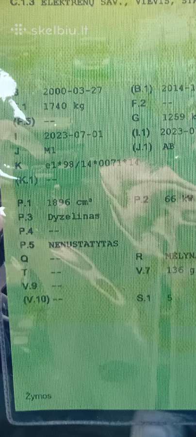 Parduodamas darbinis golfukas vaziuoja gerai