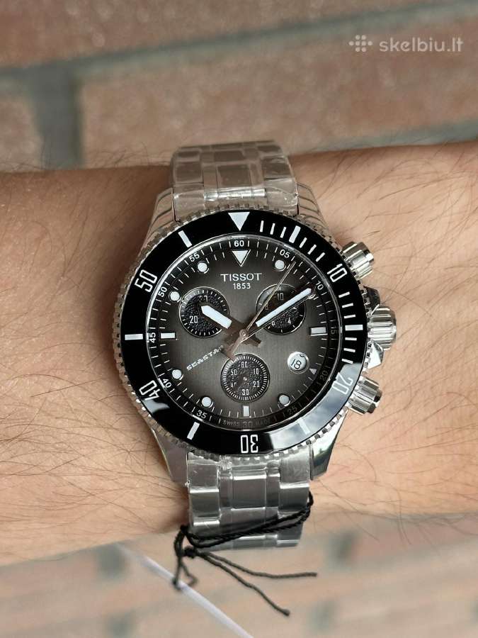 Naujas Tissot Seastar 1000 Chronograph