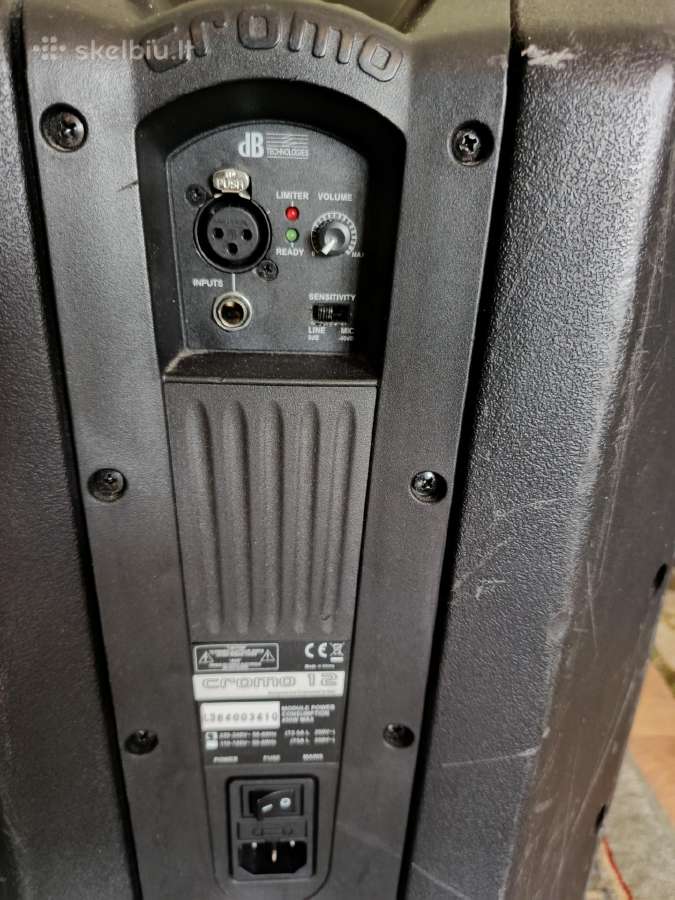 Aktyvios kolonėlės db technologies cromo 12 - nuotraukos Nr. 4