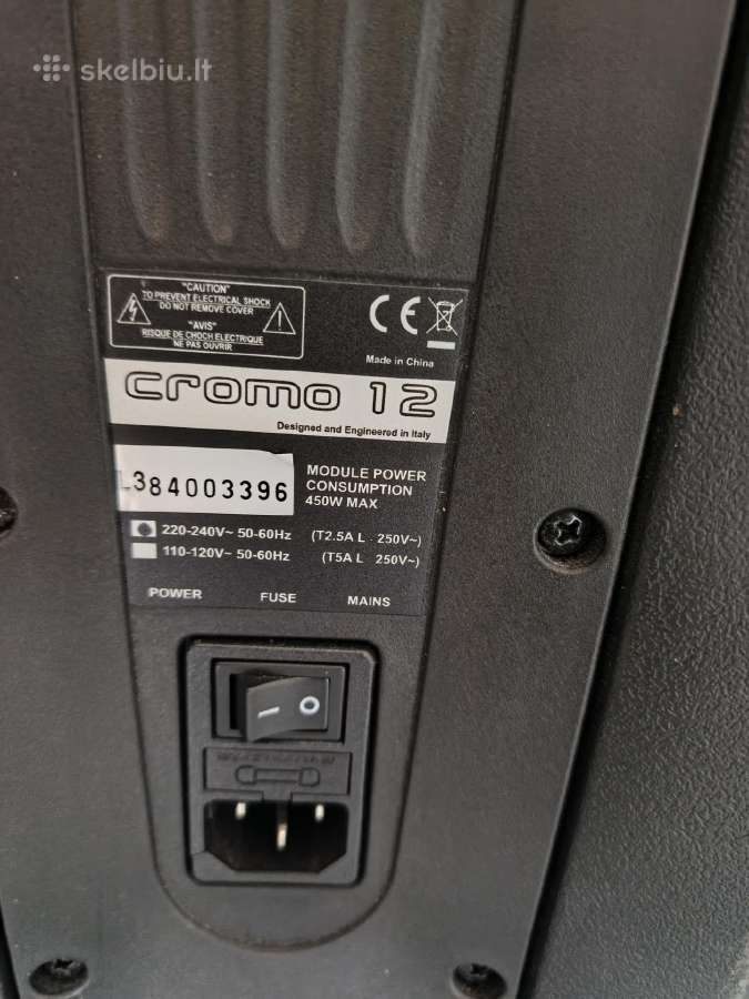 Aktyvios kolonėlės db technologies cromo 12 - nuotraukos Nr. 5