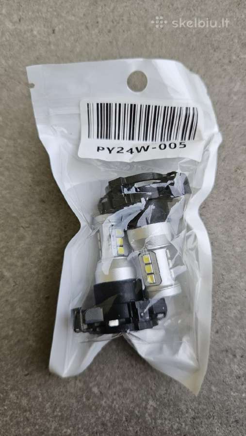 Py24w-005 Auto LED Lemputės cool white