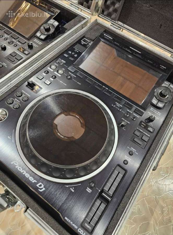 Pioneer Cdj-3000 2vnt su transportavimo dėžėmis - nuotraukos Nr. 2