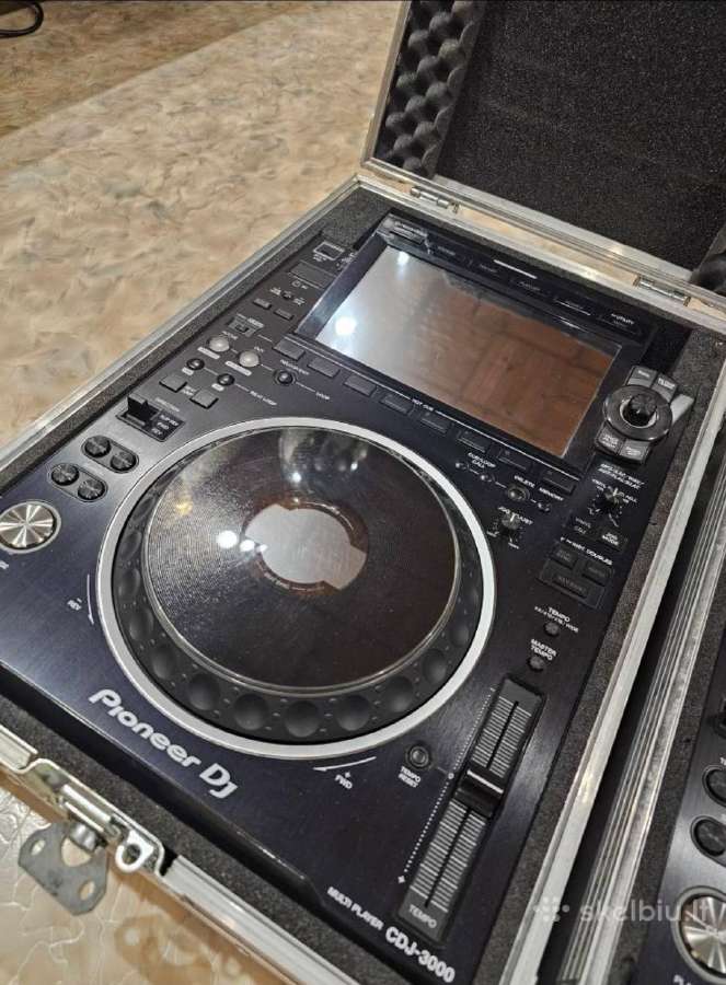 Pioneer Cdj-3000 2vnt su transportavimo dėžėmis - nuotraukos Nr. 3