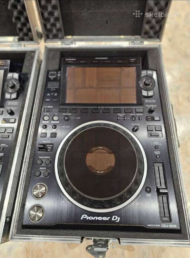 Pioneer Cdj-3000 2vnt su transportavimo dėžėmis - nuotraukos Nr. 4