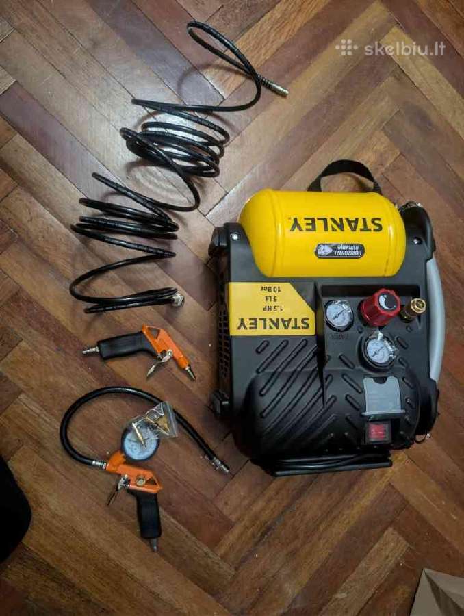 Oro kompresorius stanley 5l