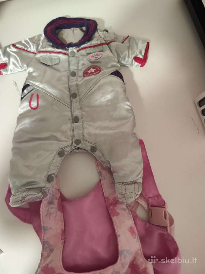 Kombinezonas ir nešioklė baby born lėlei - nuotraukos Nr. 2
